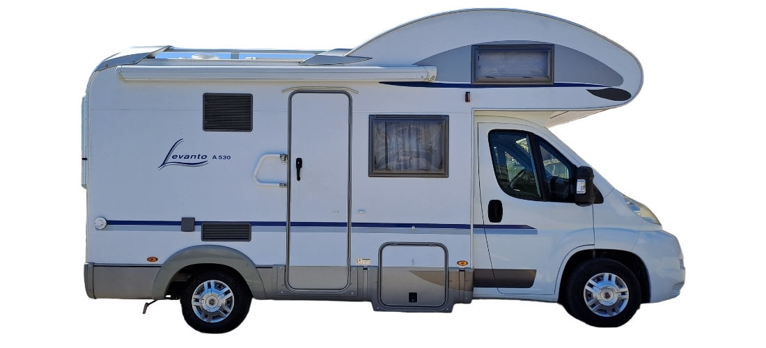 Modelo 4 plazas Capuchina Fiat Ducato Burstner